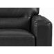 Elwyn Black Leather 64" Loveseat