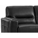Elwyn Black Leather 64" Loveseat