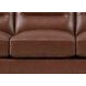 Elwyn Pecan Leather 87" Sofa