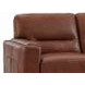 Elwyn Pecan Leather 87" Sofa