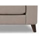 Elwyn Stone Leather 87" Sofa