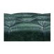 Picavel Green Leather Upholstered Rectangular Ottoman with Nailhead Trim