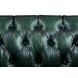 Picavel Green Leather 65" Loveseat with Nailhead Trim
