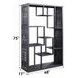 Cargo Gunmetal Bookcase
