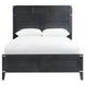 Laguna Weathered Steel Queen Panel Bed