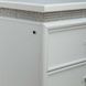 Reflections Pearl White and Rhinestone 5 Drawer Chest with LED