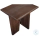 Lasso Brown Square End Table