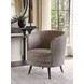 Zanzibar Sandstone Upholstered Torrington Swivel Accent Chair