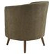 Torrington La Costa Green Upholstered Swivel Chair