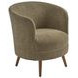 Torrington La Costa Green Upholstered Swivel Chair