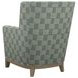 Atlas Green Upholstered Lounge Chair