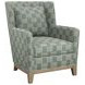 Atlas Green Upholstered Lounge Chair