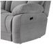 Wild Card Bahari Platinum 68" Reclining Loveseat with USB Charging