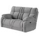 Wild Card Bahari Platinum 68" Reclining Loveseat with USB Charging