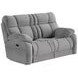 Wild Card Bahari Platinum 68" Reclining Loveseat with USB Charging
