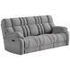 Wild Card Bahari Platinum 92" Reclining Sofa with USB Charging