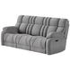Wild Card Bahari Platinum 92" Reclining Sofa with USB Charging