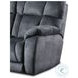 Wild Card Brady Charcoal Power Headrest Zero Gravity Reclining Sofa with USB ports