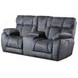 Wild Card Charcoal 82" Power Reclining Loveseat with Cup Holders and USB Charging