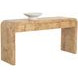 Rowena Natural Rectangular Console Table with 2 Drawers