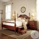Orchard Crest Classic Antique Cherry Queen Low Poster Bed