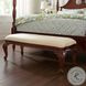 Orchard Crest Classic Antique Cherry Bed Bench