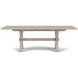 Bennett Frosted Gray 90" Extendable Rectangular Dining Table