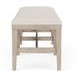 Bennett Cream Upholstered Dining Bench