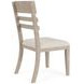 Bennett Beige Upholstered Ladder Back Side Chair Set of 2