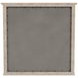 Bennett Frosted Gray Rectangular Dresser Mirror