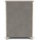 Bennett Frosted Gray 5 Drawer Chest