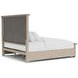Bennett Frosted Gray Queen Panel Bed