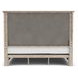 Bennett Frosted Gray Queen Panel Bed