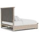 Bennett Frosted Gray King Storage Panel Bed