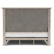 Bennett Frosted Gray King Storage Panel Bed