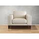 Axton Natural Leather Upholstered Accent Chair