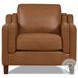 Isla Cognac Leather Upholstered Accent Chair