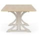 Glenndale Aged White and Wheat 90" Extendable Rectangular Dining Table