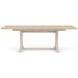 Glenndale Aged White and Wheat 90" Extendable Rectangular Dining Table