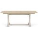 Glenndale Aged White and Wheat 90" Extendable Rectangular Dining Table