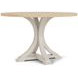 Glenndale Aged White and Wheat 48" Round Dining Table