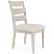 Glenndale Beige Upholstered Ladder Back Side Chair Set of 2
