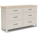 Glenndale Aged White Panel Bedroom Set