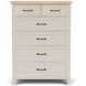 Glenndale Aged White Panel Bedroom Set