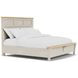 Glenndale Aged White Queen Panel Bed