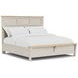 Glenndale Aged White Queen Panel Bed