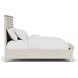 Glenndale Aged White Queen Panel Bed