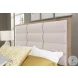 Ben And Erin Napier Bleached White And Oatmeal Upholstered King Low Profile Bed
