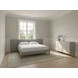 Zest Dark Gray Upholstered Wall Panel Bedroom Set