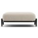 Madera Oatmeal Upholstered Rectangular Ottoman